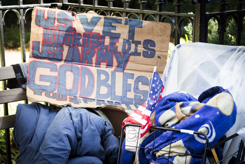 Homeless Vets Snubbed For Illegals - City Of Shame