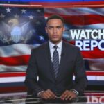Cocaine Conspiracy: Two Army Heroes Murdered… News anchor presenting a report in front of an American flag backdrop